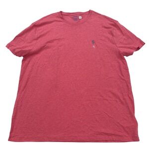 Polo Ralph Lauren T-Shirts Mens XL Short Sleeve T-Shirt Heather Red Classic Fit